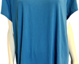 Lucy Blue Short Sleeve Workout Tee Size 3X NWT - $25.64