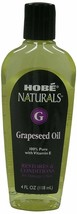 Hobe Labs Hobe Naturals Beauty Oils, 100% Pure Grapeseed Oil With Vitamin E, ... - £7.29 GBP