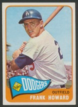 1965 Topps Card 40 Frank Howard Dodgers Unenhanced 800 DPI Scan Photos - £10.40 GBP