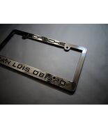 Porsche San Luis OBISPO License Plate Frame Dealership Plastic - $38.52