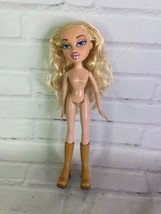 MGA Bratz Cloe Doll First Edition Wave Curly Blonde Hair Blue Eyes Nude 2001 - $27.71