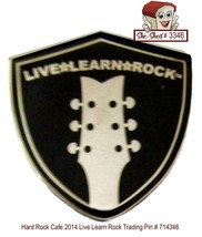 Hard Rock Cafe 2014 Live Learn Rock Trading Pin 714346 - £10.14 GBP