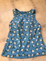 new no tags Draper James Lands End High Neck Tankini Top Size 4 - $29.03