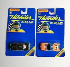 1990 Matchbox &quot;Days of Thunder&quot; Race Cars Die Cast 1/64 Lot Of 2 *Flat Display* - $15.61