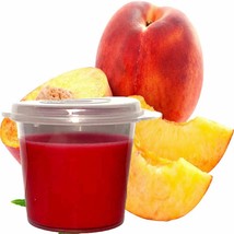 Apricot Peaches Soy Wax Soy Wax Candle Melts Shot Pots, Vegan, Hand Poured - $16.00+