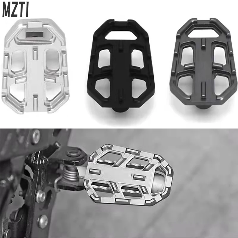 Billet wide foot pegs pedals rest footpegs for bmw f750gs f850gs g310gs r1200gs s1000xr thumb200