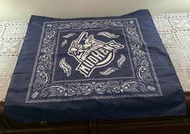 Toledo Mud Hens Square Bandana Scarf 22 In Blue Minor League Baseball St... - £7.85 GBP