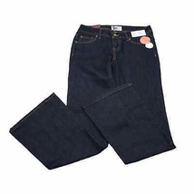 SO Jeans Girls 9 Dark Blue Deep Value Denim Flared Leg Fitted Hip Casual Pants - $17.81
