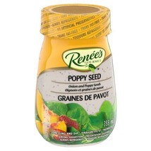 2 Jars of Renee’s Poppy Seed Salad Dressing &amp; Dip 355ml Each - Free Ship... - £27.39 GBP