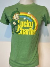 Tee Luv Unisex Lucky Charms Tee Shirt Green Size Medium - £8.99 GBP