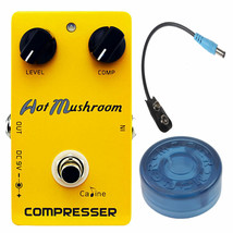 Caline CP-10 Hot Mushroom Compressor + Baterry Cable + Mooer Topper Guitar Pedal - £25.94 GBP