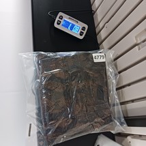 PAIGE W6510 Women's Hoxton Ultra Skinny Coated Brown Snake Print Jeans Size 30 image 8