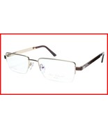 Paul Vosheront Eyeglasses Frame PV339 C1 Gold Plated Wood Italy 56-19-14... - €209,41 EUR