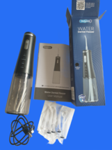 Onlyone FC5090 Water Flosser Black 4 Pressure Settings Cordless Portable... - $16.99