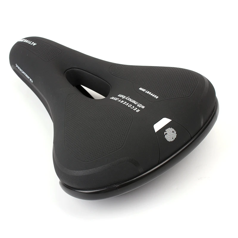 Hot Sale Comfort Mountain Road Bicycle Leather Saddle Cycling Seat MTB Bike Acce - £151.60 GBP