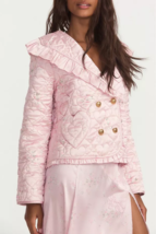 Love Shack Fancy Jolyn Heart Jacket Dusted Petals XS NWT $695 - £232.36 GBP