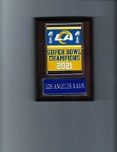 Los Angeles Rams Super Bowl Plaque Football Nfl Champs Champions 2021 - £3.88 GBP