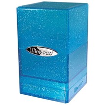 Ultra Pro International Satin Tower: Glitter Blue - $22.46