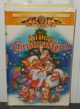 An All Dogs Christmas Carol VHS Tape MGM Family Animated Film Holiday - €12,61 EUR