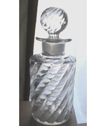 RARE Baccarat Perfume Bottle~Swirl~LARGE~PONTIL MARK~Collectible~7&quot; Tall... - £134.88 GBP