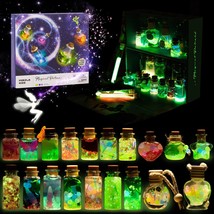 Fairy Magic Potion Kit Glow in The Dark Magic Mix 21 Bottles Kit Girls DIY Creat - £40.97 GBP