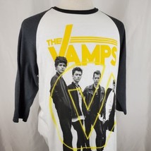 The Vamps Raglan T-Shirt 2016 Adult Large Tri-Blend Concert Music British Band - £19.57 GBP