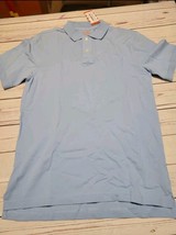 Cat &amp; Jack Boys Short Sleeve Uniform Polo, Size Small light blue - $8.50