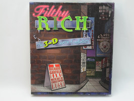 Filthy Rich 3D Game Of Capitalism 1998 Wizards Of The Coast Garfield COMPLETE - £33.85 GBP