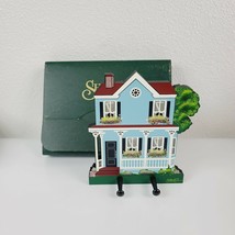 Shelia&#39;s Collectibles Blue House Key Holder - £21.99 GBP