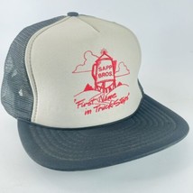 Sapp Bros Coffee Pot Truck Stop Mesh Snapback Trucker Hat Cap VTG - $17.59