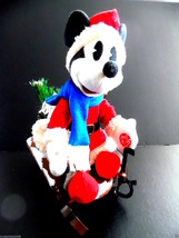 Vintage MICKEY MOUSE Musical Animated Christmas Display! ***Works amazing!*** - £31.54 GBP