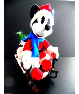 Vintage MICKEY MOUSE Musical Animated Christmas Display! ***Works amazin... - $39.61