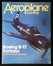 Aeroplane Monthly Magazine September 1983 mbox1324 Boeing B-17 Fortress - £4.01 GBP