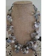 Semi-Precious Stone &amp;  Beaded Necklace ~ 17&quot; Long ~ Multi Colored ~ New ~ 8 - £17.55 GBP