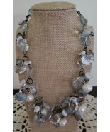 Semi-Precious Stone &amp;  Beaded Necklace ~ 17&quot; Long ~ Multi Colored ~ New ~ 8 - $427.24 MXN