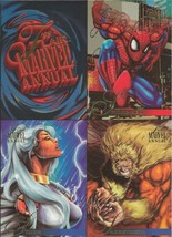 ORIGINAL Vintage 1995 Fleer Flair Marvel Uncut Promo Card Sheet Spiderman - £23.73 GBP