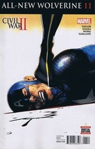 All-New Wolverine #11 2016 Marvel Comics Civil War II Captain America - £7.90 GBP
