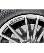 Mercedes Benz Logo Wheel Rim Decals Kit Stickers Premium Quality 5 Color... - £9.55 GBP
