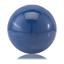 3" Blue Aluminum Decorative Orb Tabletop Sculpture - $928.97 MXN