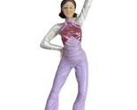 Gallarie II Dance Line Girl with pink and purple Outfit Christmas Orname... - $12.61