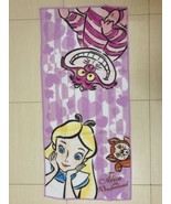 Disney Alice in Wonderland Hand Towel soft touch. Cat Friend Theme.RARE NEW - €16,98 EUR