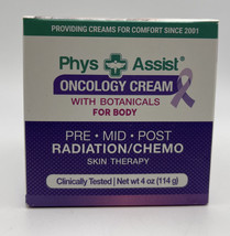 PhyAssist Oncology Cream w/Botanicals For Body. Pre•Mid•Post Radiation/C... - $25.73