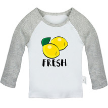 Lemon Fresh Novelty T-shirts Newborn Baby Graphic Tees Infant Tops Kids Clothing - £8.37 GBP+