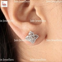 0.45 - 0.55 Ct G-H/VS Certified Round Diamonds Women Stud Earrings, 18Kt Gold - £745.69 GBP