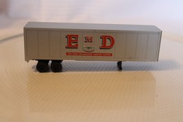 HO Scale Walthers, 40&#39; Semi Truck Trailer, EMD Eastern Dispatch, Silver Built - £18.67 GBP