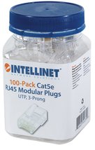 Intellinet 3 Prong Cat5e Modular Plugs - £28.70 GBP