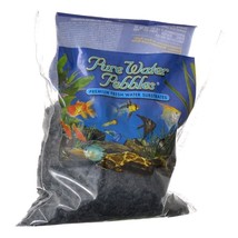 Pure Water Pebbles Aquarium Gravel Jet Black - 2 lb - £11.35 GBP