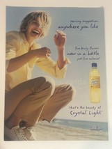 2001 Crystal Light Vintage Print Ad pa8 - $5.93