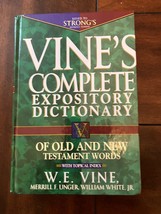 Vine&#39;s Complete Expository Dictionary of Old and New Testament Words - $92.08 MXN