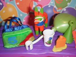 Birthday Party Decorations Pinata Lot Fits Fisher Price Loving Family Dolls RARE - £13.23 GBP